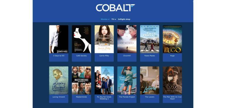 Cobalt Air adds IFE across A320/A319 fleet, using portable wireless platform