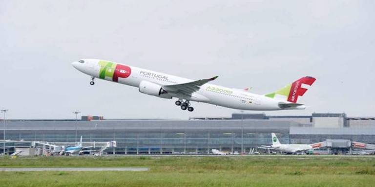 The Airbus A330neo for TAP Air Portugal features the Airspace by Airbus cabin design