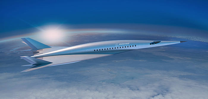 Boeing concept hypersonic passenger aircraft