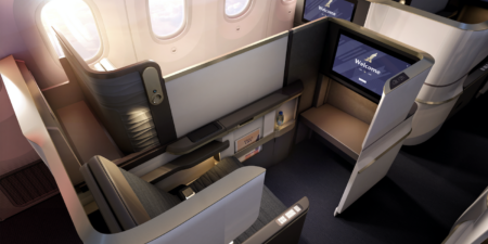 Gulf Air Boeing 787 Dreamliner business class