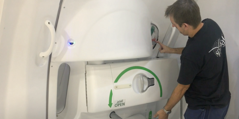 WestJet has commissioned Dubai-based cabin crew training simulator supplier, Spatial to manufacture a Boeing 787 Dreamliner door trainer
