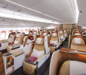 Emirates Engineering reconfigures second Boeing 777-200LR aircraft