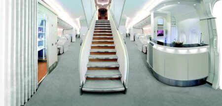 A380 cabin