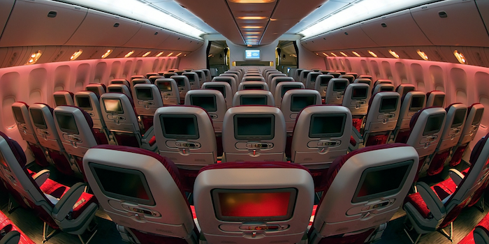 The outgoing economy seats on Qatar Airways' B777s