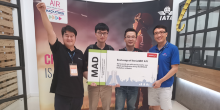 The PKFARE with the IATA Hackathon prize