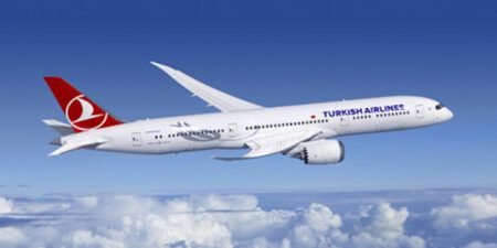 a turkish airlines boeing 787