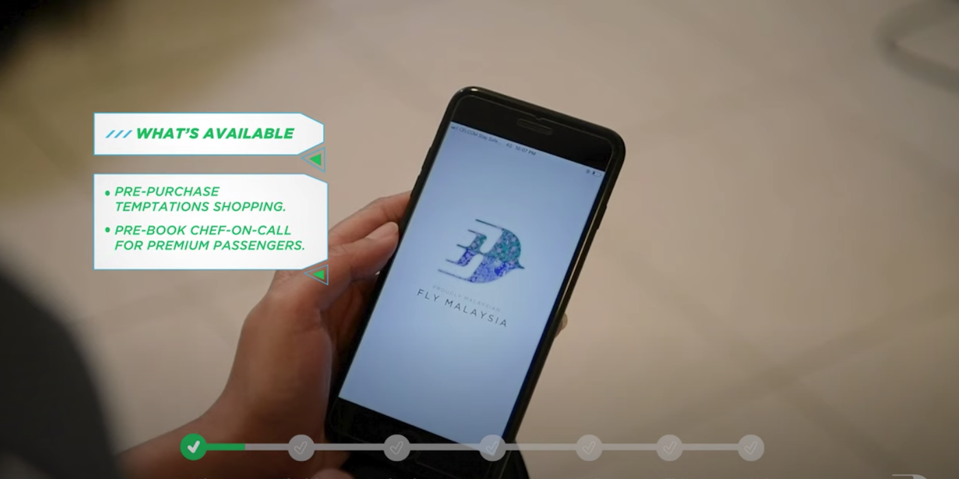 Malaysia Airlines’ contactless journey Aircraft Interiors International