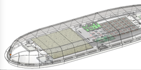 a broadband radome for an aircraft