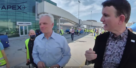 APEX/IFSA CEO Dr. Joe Leader interviewing Breeze Airways founder David Neeleman