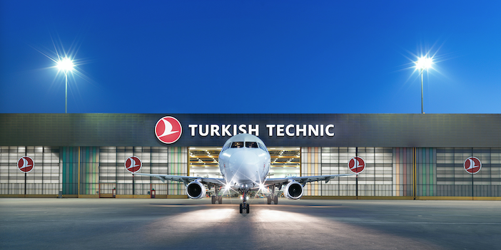 Turkish Technic aircraft hangar for mro