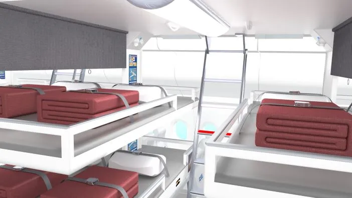 QnA VBage Bunk beds in aircraft cabins: the realistic prospects