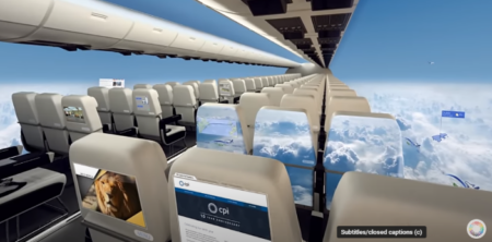 CPI windowless plane concept