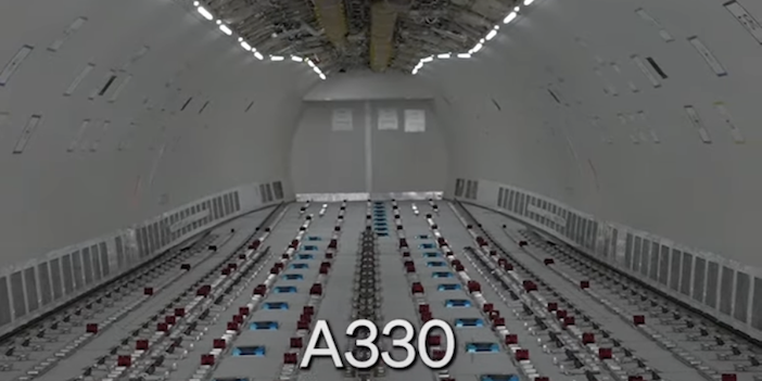 How to convert an Airbus A330 from a passenger aircraft to a freighter ...