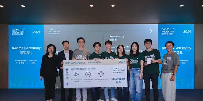 Innovative galley cart wins the 2024 Cathay Hackathon contest ...