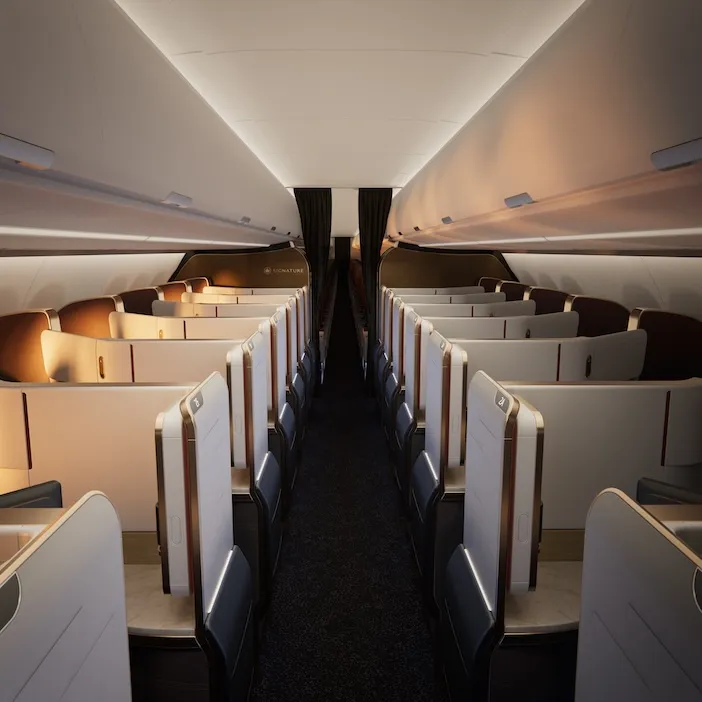 Air Canada unveils its next-generation aircraft cabin scheme