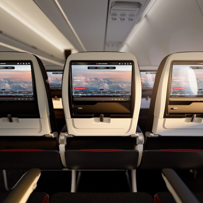 Air Canada goes live with Panasonic Astrova IFE