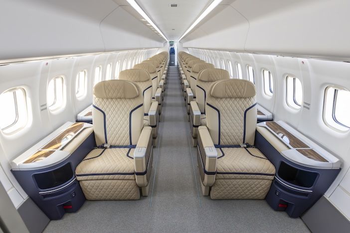 Berjaya Air’s ATR 72-600 with the HighLine all-business cabin