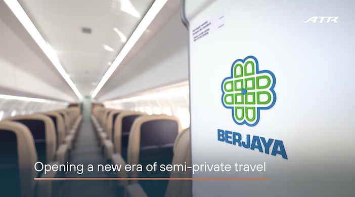 Berjaya Air receives the first all-business ATR 72-600