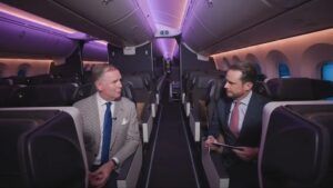 Riyadh Air CEO, Tony Douglas, discusses the onboard experience and future plans