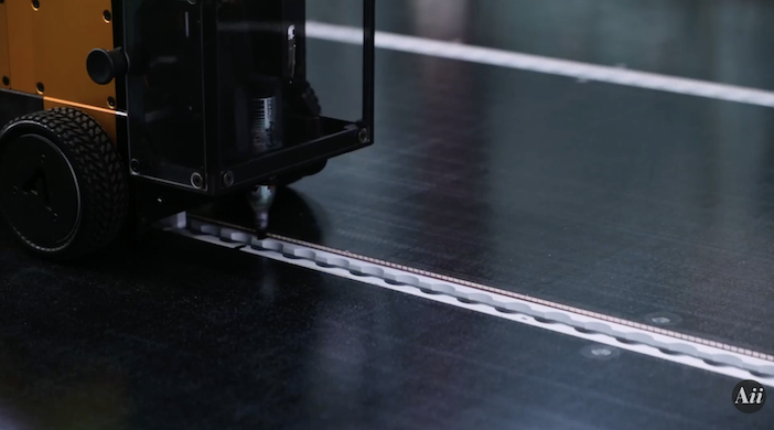 Meet CabinMarker, the robot that helps install seats at Airbus