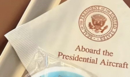A glimpse inside the new Air Force One Boeing 747-8