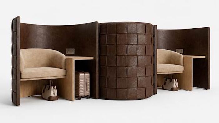 Central Saint Martins rethinks airport lounge seating