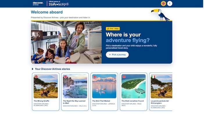 Discover Airlines launches AI-powered storytelling platform