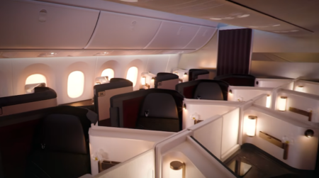 Avianca’s new Boeing 787 business class