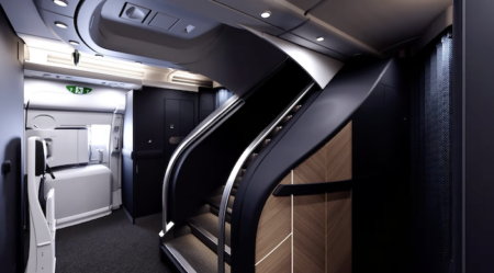 A full flythrough of the British Airways A380 retrofit cabins